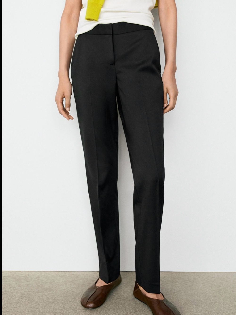 J. Crew Black High-Rise Straight Leg Jeans